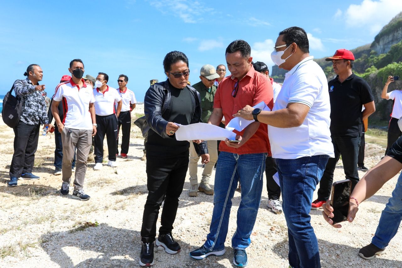 podiumnews.com-Pemkab Badung Berharap Reklamasi Melasti Cepat Diproses Hukum